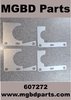 ANTI SQUEAL SHIMS 3500 (SOLD AS AN AXLE SET = 4 SHIMS)