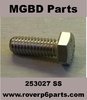 STAINLESS STEEL HEX HEAD BOLT  X 7/8 INCH